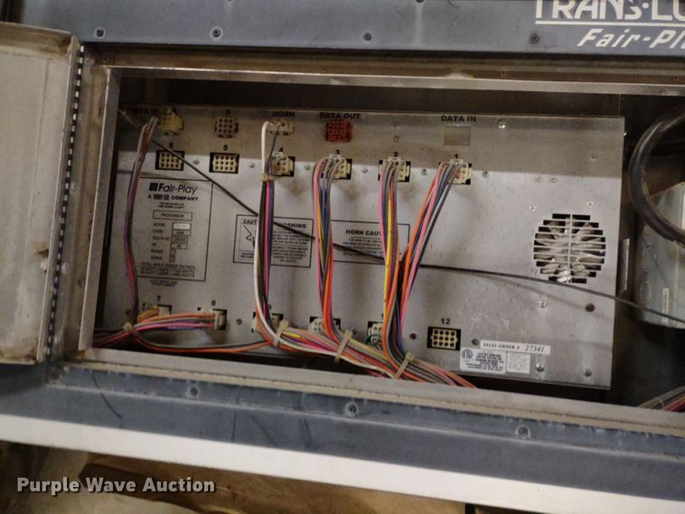 image for item DR8128 Trans-Lux Fair-Play MP-7108  scoreboard