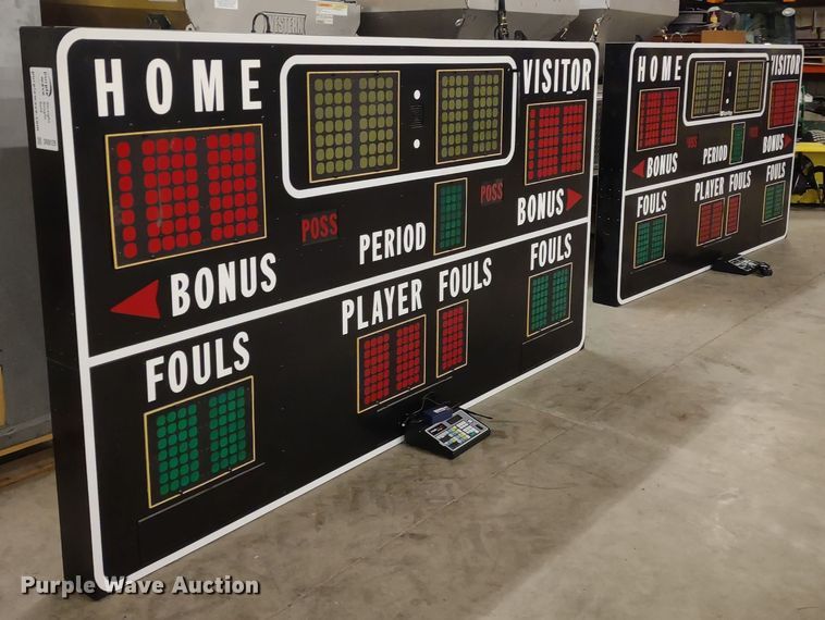 image for item DR8129 (2) Fair-Play BB-6620 scoreboards