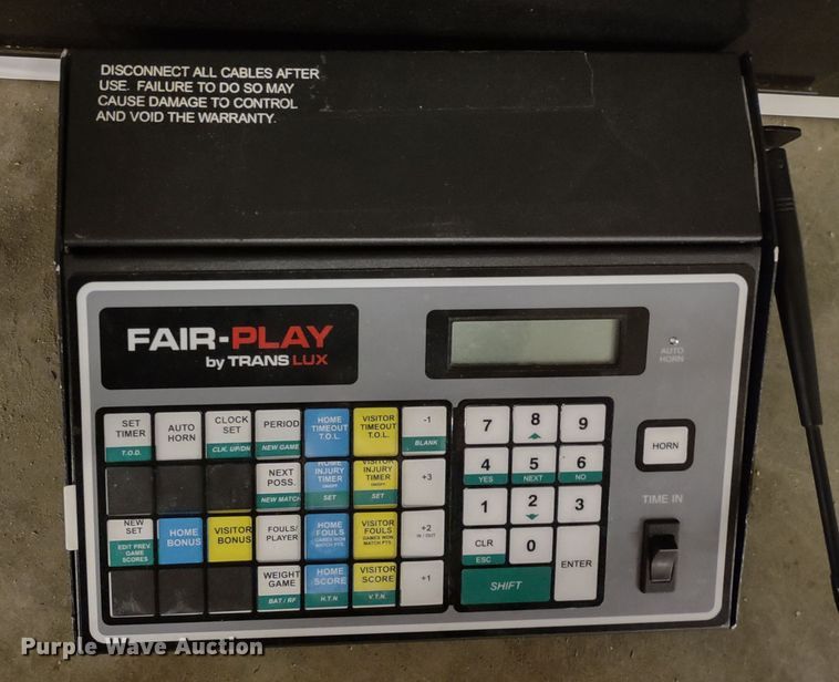 image for item DR8129 (2) Fair-Play BB-6620 scoreboards