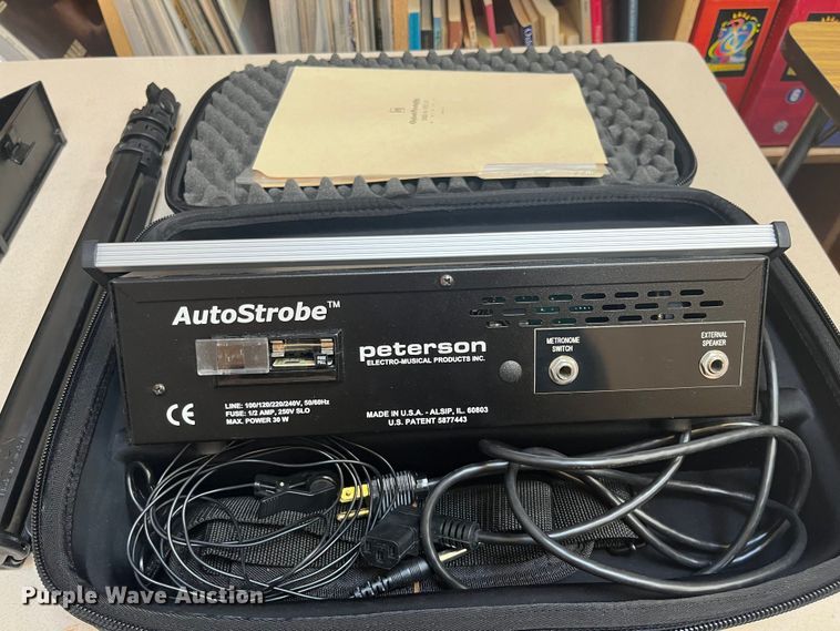 image for item HP9317 Peterson AutoStrobe  tuner