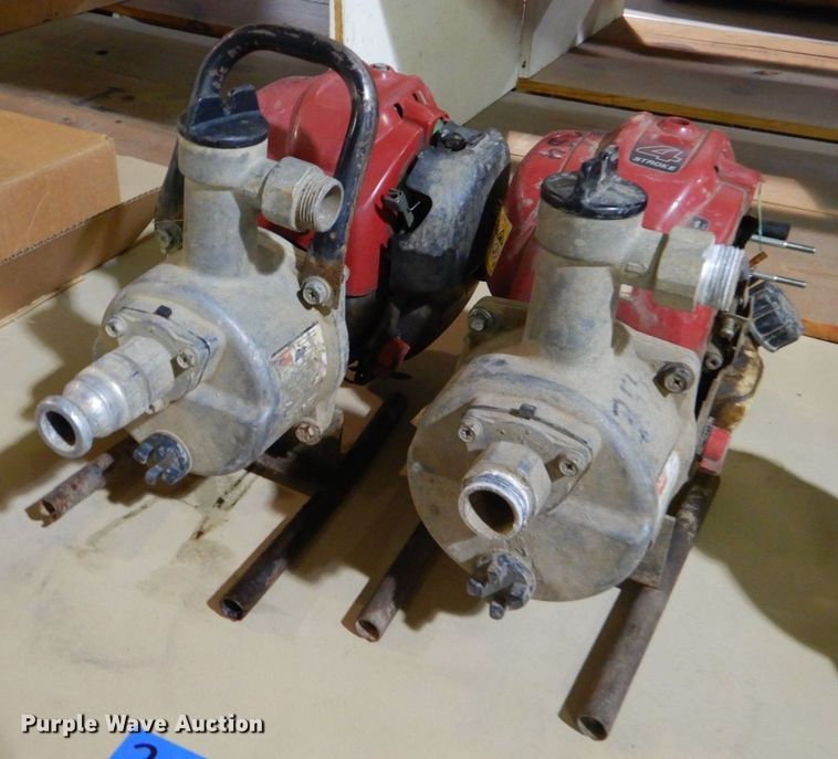 (2) 1" pumps in Tulsa, OK Item IG9980 sold Purple Wave