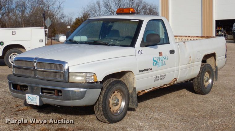 image for item JK9165 1998 Dodge Ram 1500  pickup truck