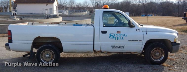 image for item JK9165 1998 Dodge Ram 1500  pickup truck