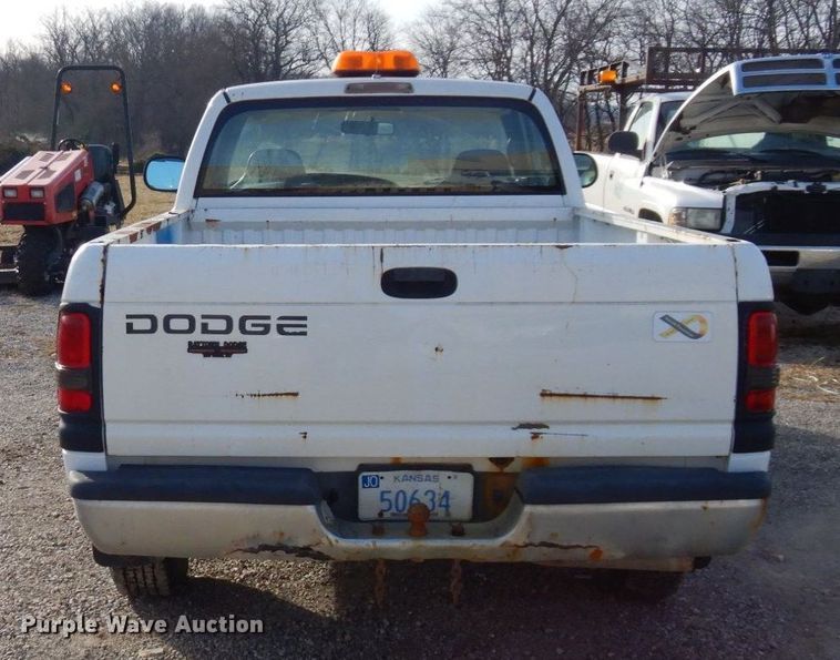 image for item JK9165 1998 Dodge Ram 1500  pickup truck