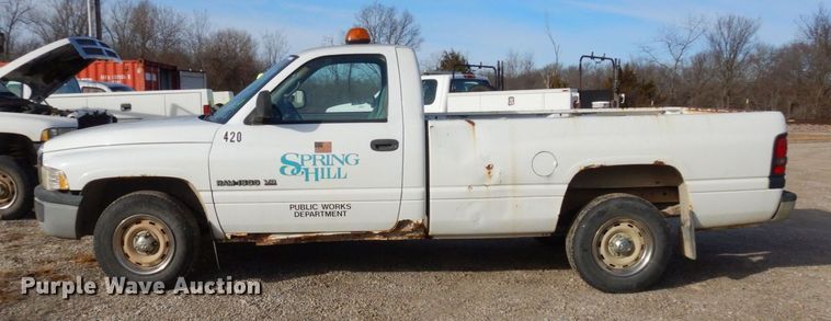 image for item JK9165 1998 Dodge Ram 1500  pickup truck