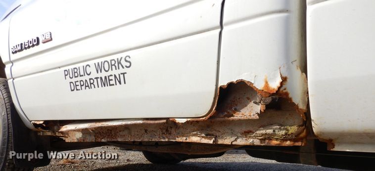 image for item JK9165 1998 Dodge Ram 1500  pickup truck