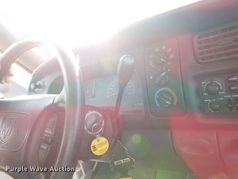 image for item JK9165 1998 Dodge Ram 1500  pickup truck