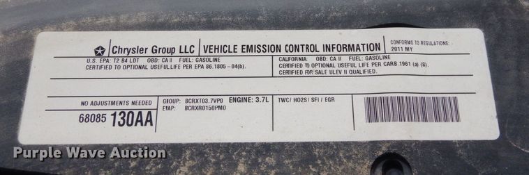 image for item JK9168 2011 Jeep Liberty  SUV