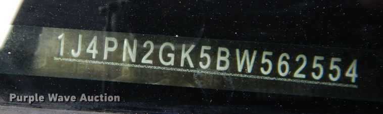 image for item JK9168 2011 Jeep Liberty  SUV