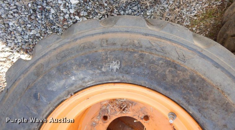 image for item JK9169 (4) Galaxy 33x15.50-16.5 skid steer tires and wheels