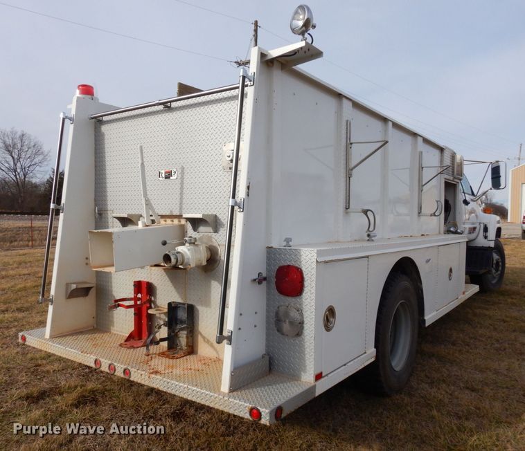 image for item JK9172 1993 GMC Top Kick C7000  pumper fire truck