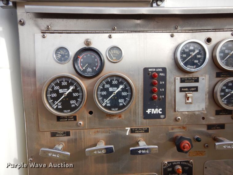 image for item JK9172 1993 GMC Top Kick C7000  pumper fire truck