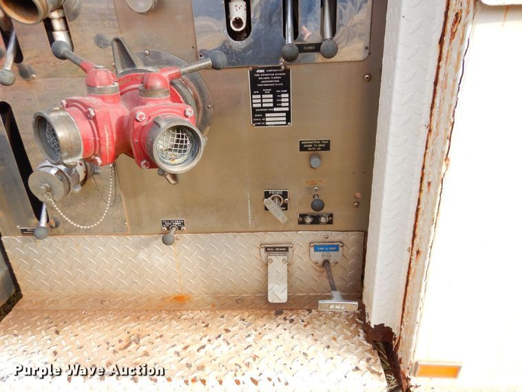 image for item JK9172 1993 GMC Top Kick C7000  pumper fire truck