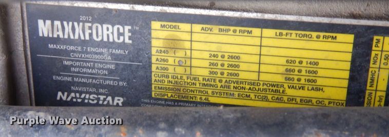 image for item JK9173 2013 International DuraStar 4300  dump truck