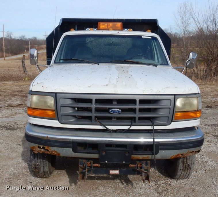 image for item JK9175 1997 Ford F450 Super Duty  dump truck