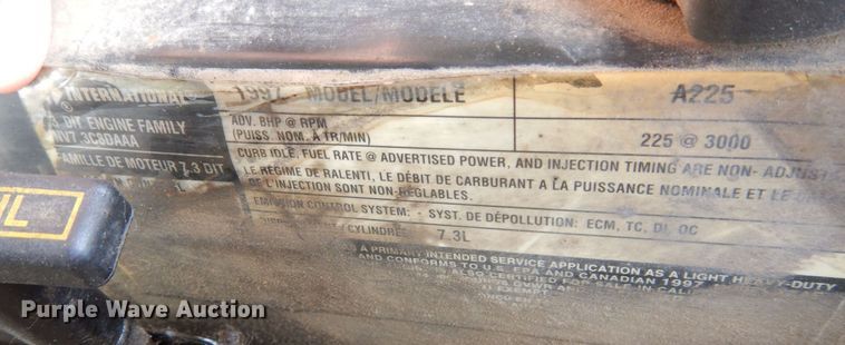 image for item JK9175 1997 Ford F450 Super Duty  dump truck