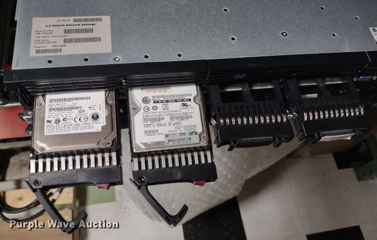 image for item JK9192 HP Proliant  Servers