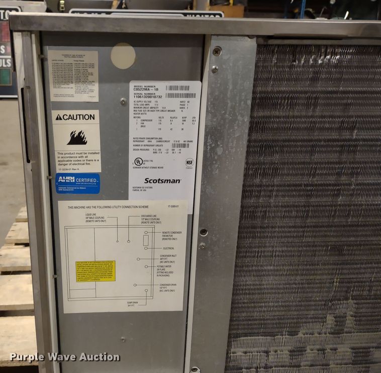 image for item JK9195 (2) Scotsman Prodigy ice makers