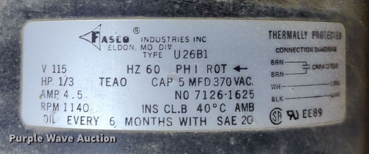 image for item JK9196 Dayton 3E373A  overhead heater