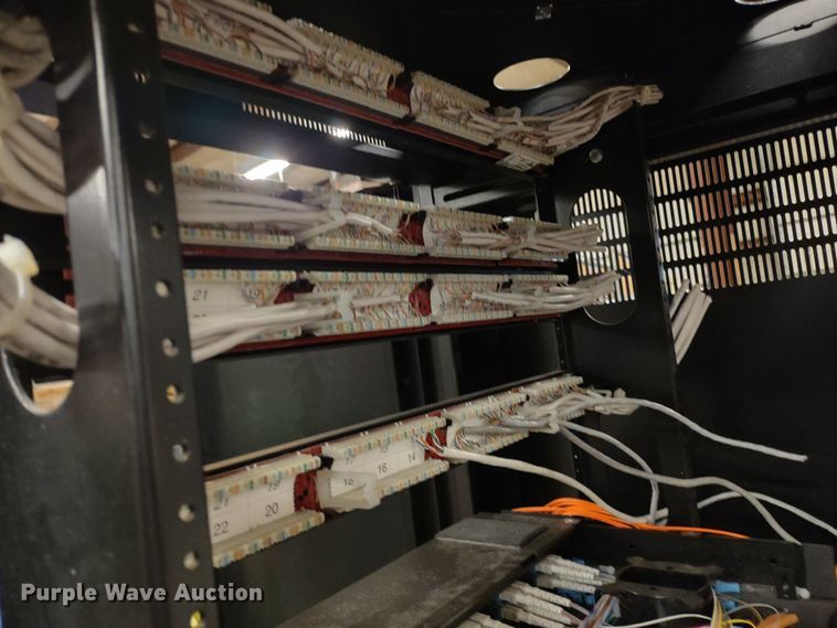 image for item JK9198 Hubbell 42 U  server cabinet