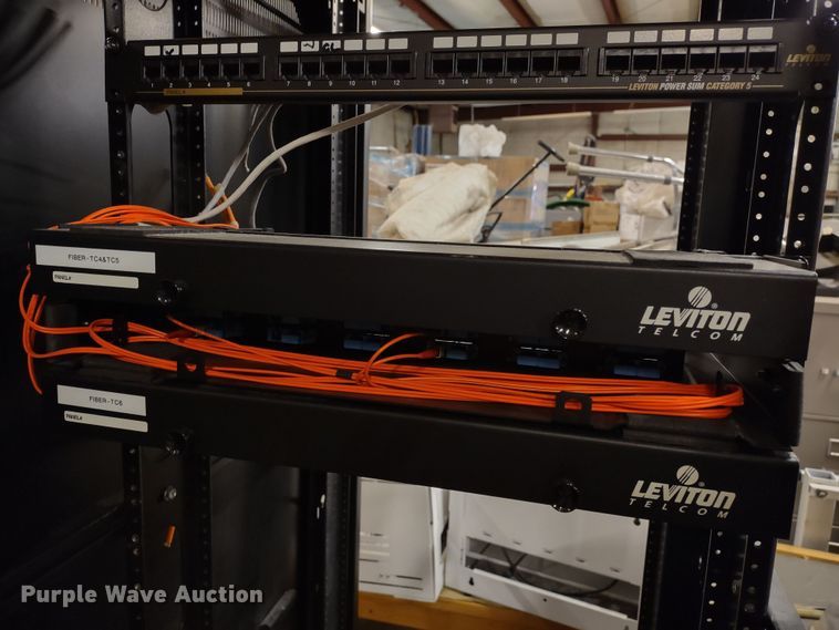 image for item JK9198 Hubbell 42 U  server cabinet