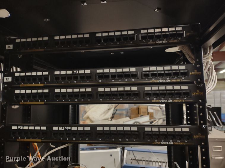 image for item JK9198 Hubbell 42 U  server cabinet