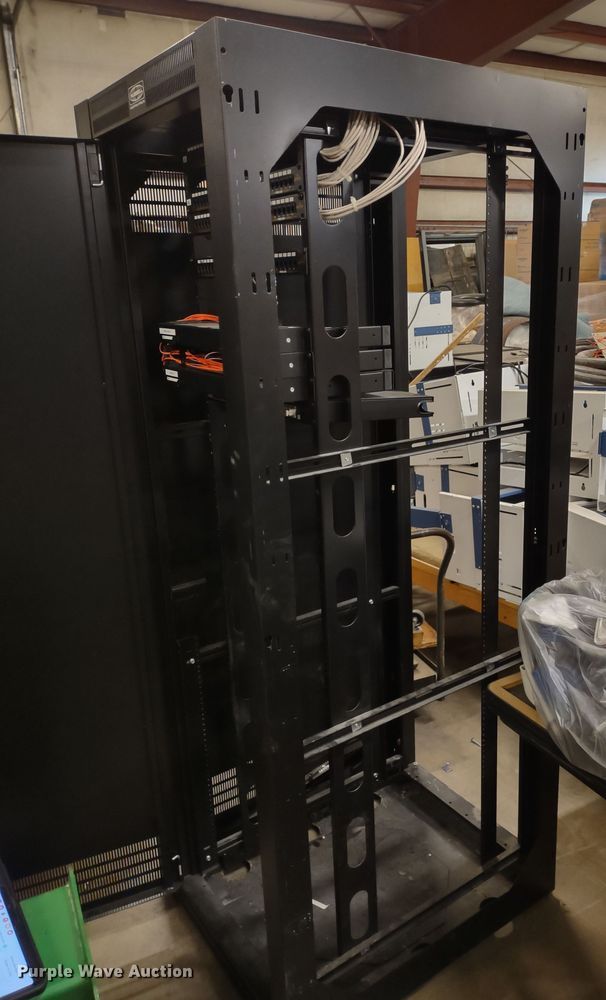 image for item JK9198 Hubbell 42 U  server cabinet