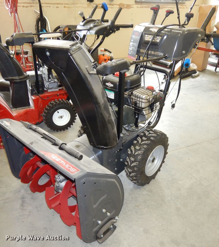 image for item JQ9900 Briggs & Stratton 1227MDS  snow blower