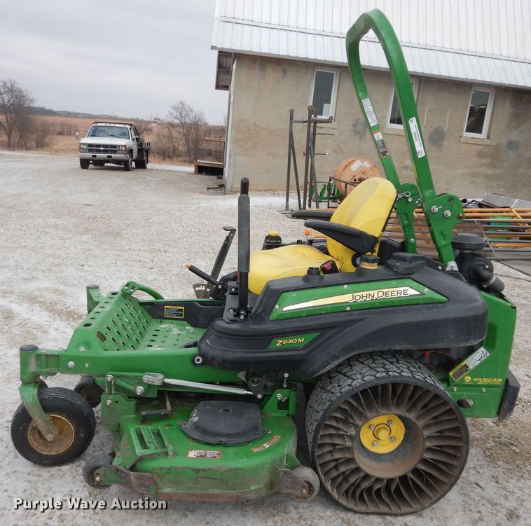 image for item JQ9930 John Deere Z930M  ZTR lawn mower