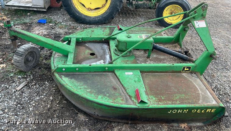 image for item JU9661 John Deere 609  rotary mower