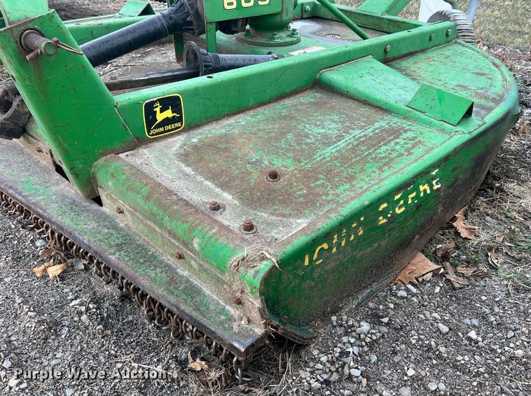 image for item JU9661 John Deere 609  rotary mower