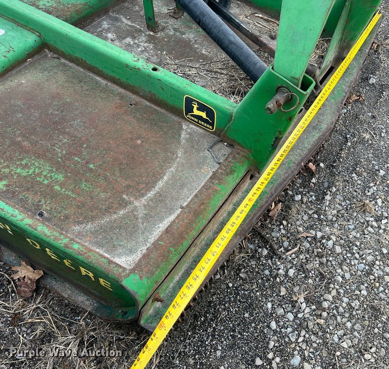 image for item JU9661 John Deere 609  rotary mower