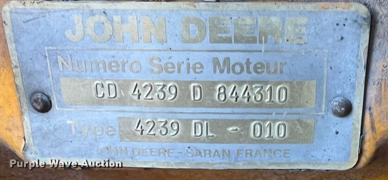 image for item JU9663 John Deere 2355  tractor