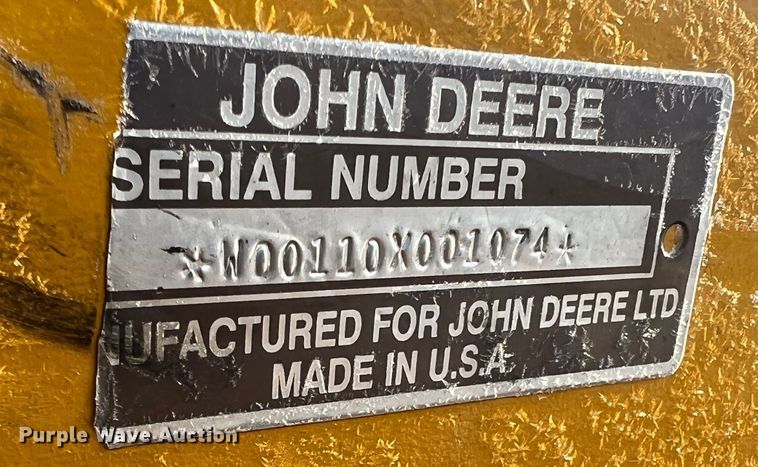 image for item JU9663 John Deere 2355  tractor