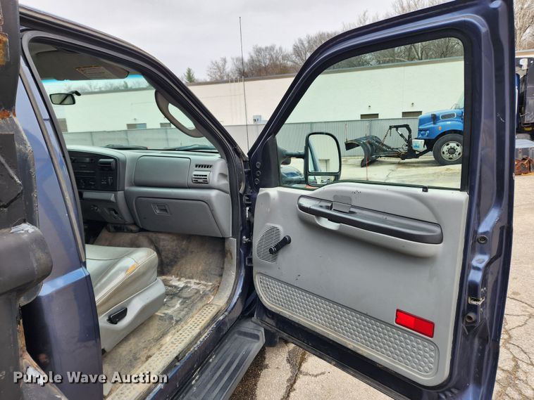 image for item KT9474 2007 Ford F450 Super Duty XL  dump flatbed truck