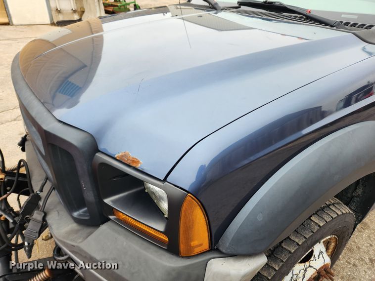 image for item KT9474 2007 Ford F450 Super Duty XL  dump flatbed truck