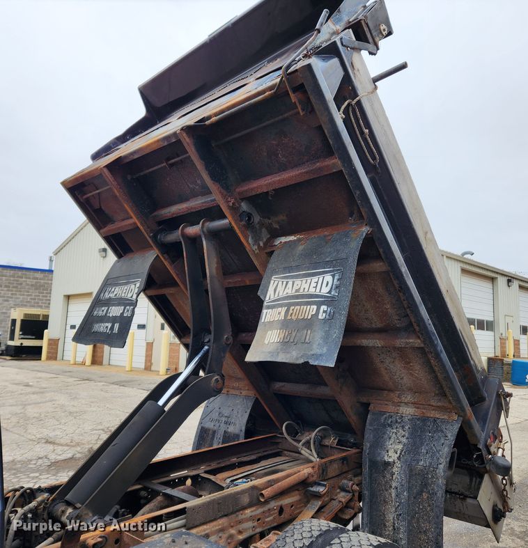 image for item KT9474 2007 Ford F450 Super Duty XL  dump flatbed truck