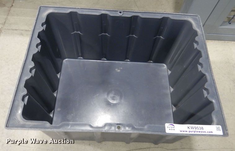 image for item KW9537 Uline  Approximately 37 Uline plastic totes