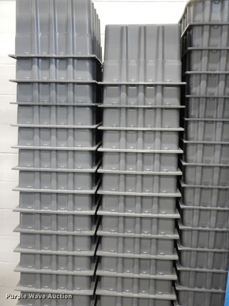 image for item KW9538 Uline  Approximately 40 Uline plastic totes