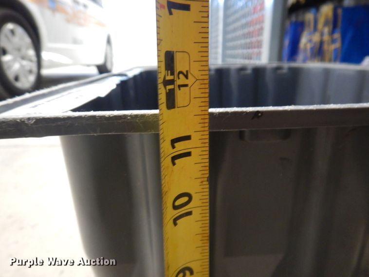 image for item KW9538 Uline  Approximately 40 Uline plastic totes