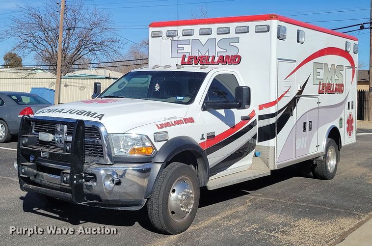 image for item LG9484 2011 Dodge Ram 4500HD  ambulance