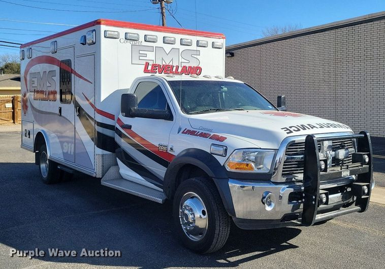 image for item LG9484 2011 Dodge Ram 4500HD  ambulance