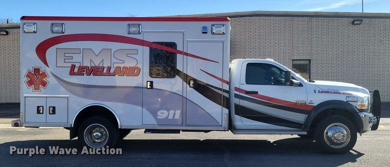 image for item LG9484 2011 Dodge Ram 4500HD  ambulance
