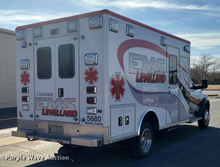 image for item LG9484 2011 Dodge Ram 4500HD  ambulance