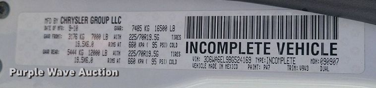 image for item LG9484 2011 Dodge Ram 4500HD  ambulance