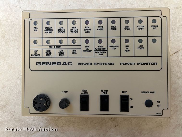 image for item LP9809 2003 Generac 2000 Series  generator