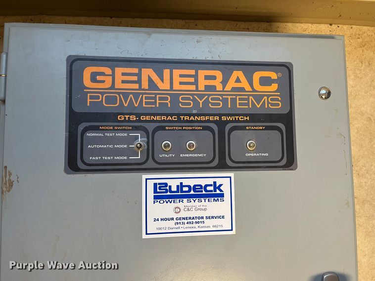 image for item LP9809 2003 Generac 2000 Series  generator