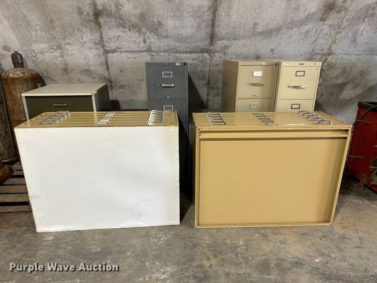 image for item LT9338 (8) file cabinets