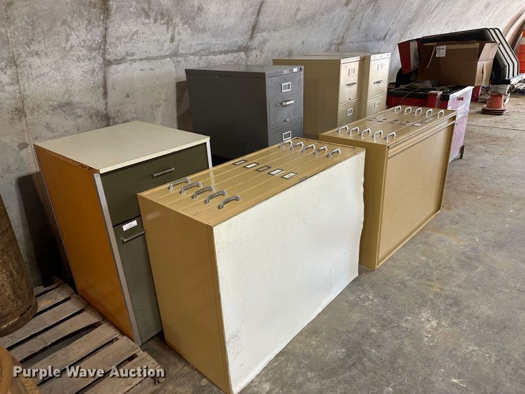 image for item LT9338 (8) file cabinets