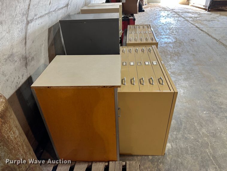 image for item LT9338 (8) file cabinets